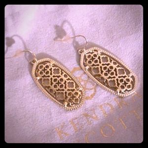 Kendra Scott Elle Filigree earrings